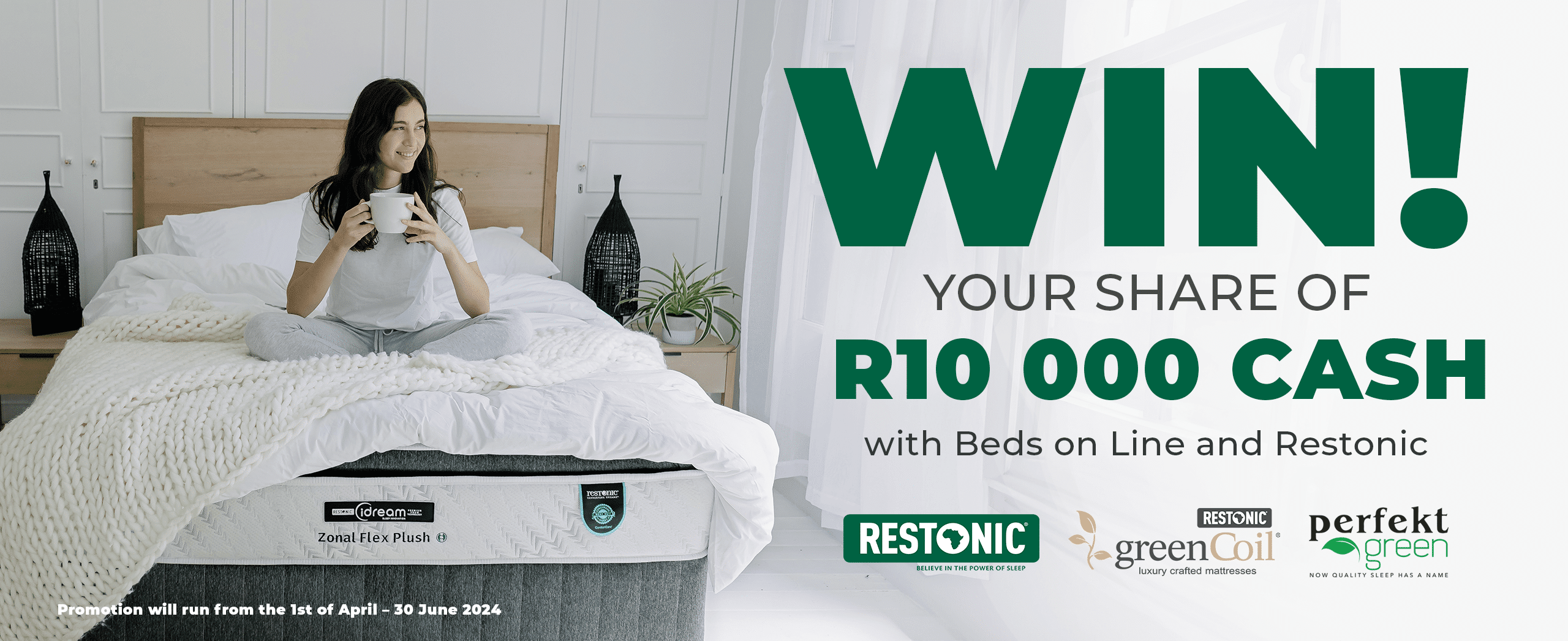 Win your share of R10 000 - Beds on Sale