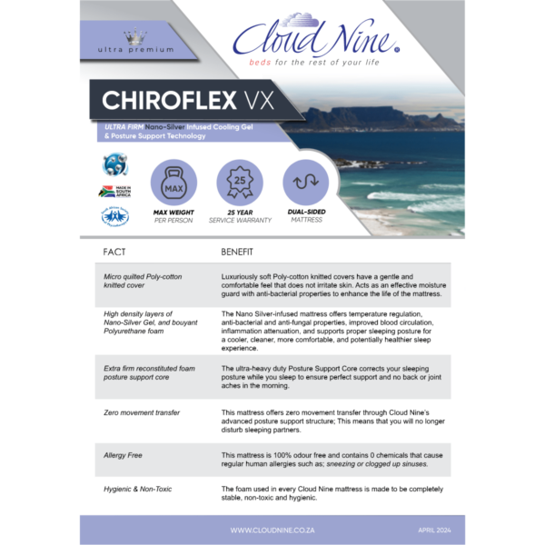 Cloud Nine Chiro Flex