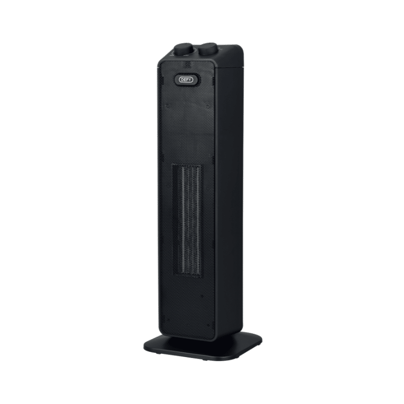 Defy Black Tower Fan Heater
