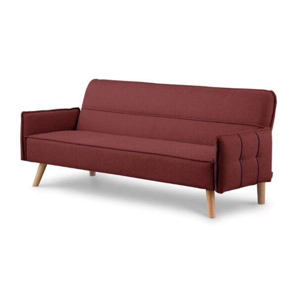 Dexter Sleeper Couch - Fabric Dark Red