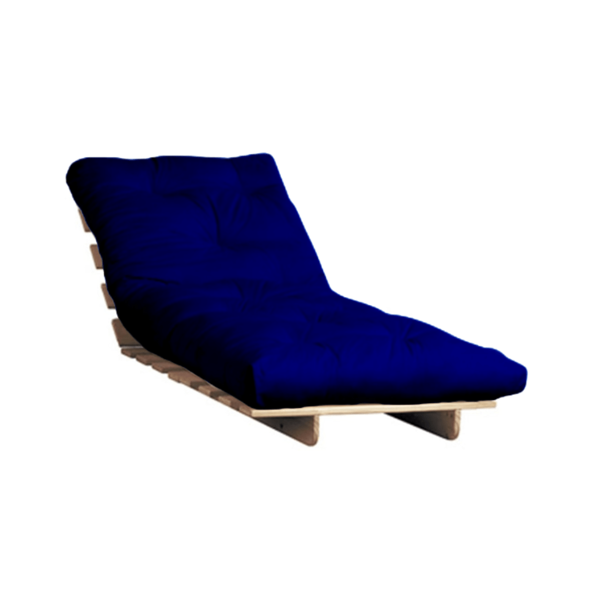 Blue Single Futon 2 Piece Set