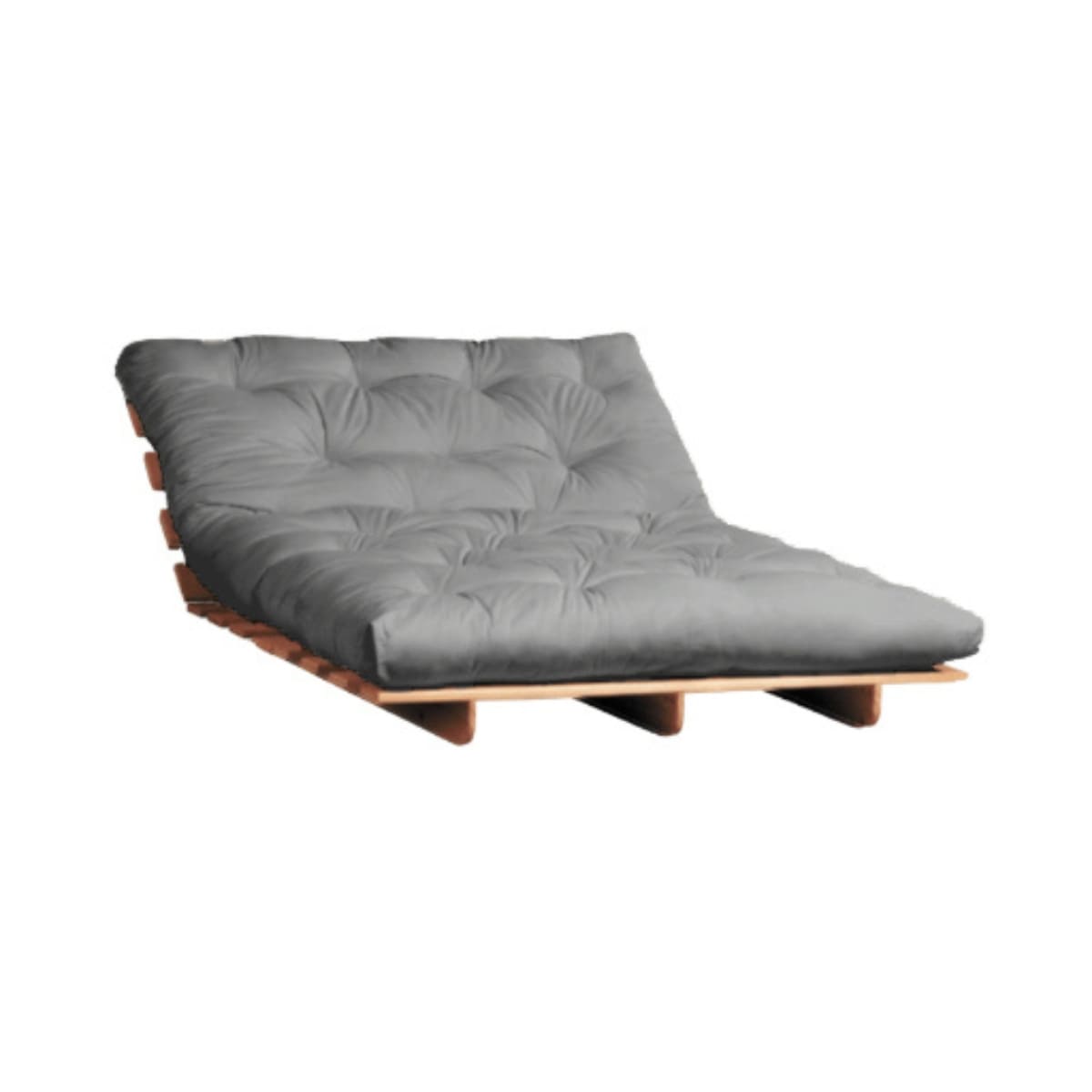 Futon 2 Piece Set - Grey