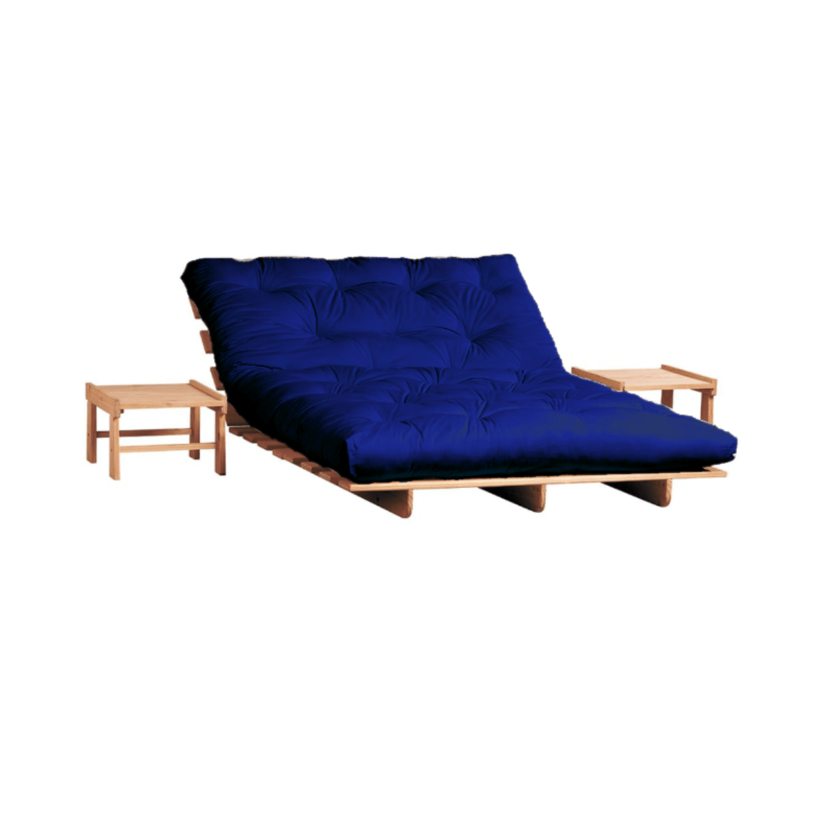Bue Futon Set with pedestals