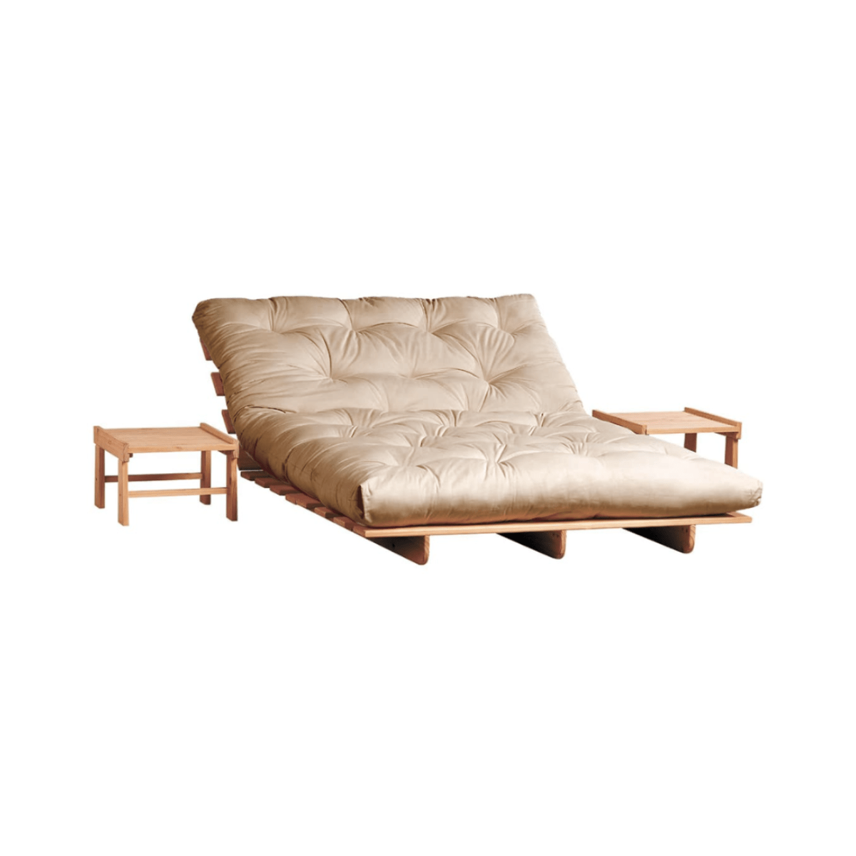 Stone Futon Set with pedestals