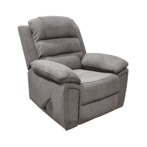 HII Dixie Recliner with Lever Handle – Fabric Grey