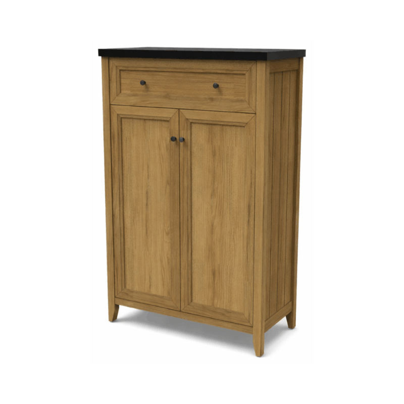 HII Dell Storage Oak Cabinet