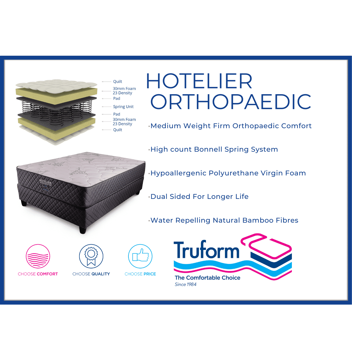 Truform Hotelier Ortho-Firm - Three Quarter - Image 2