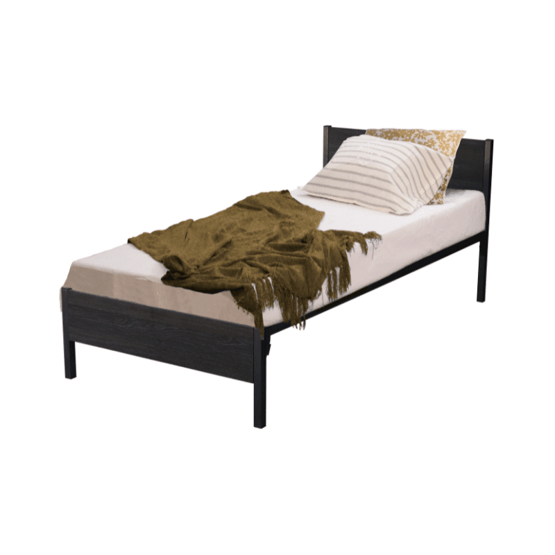 My Space Manon Steel Bed Frame - Double