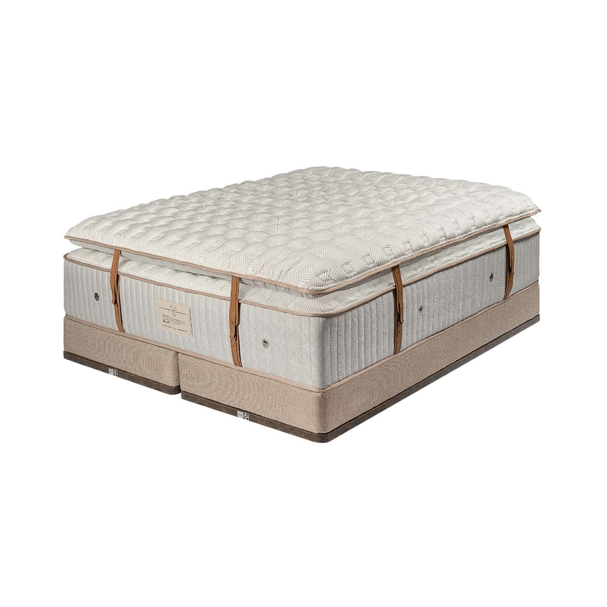 Sealy Cullinan Lux Plush King with Low Profile Base