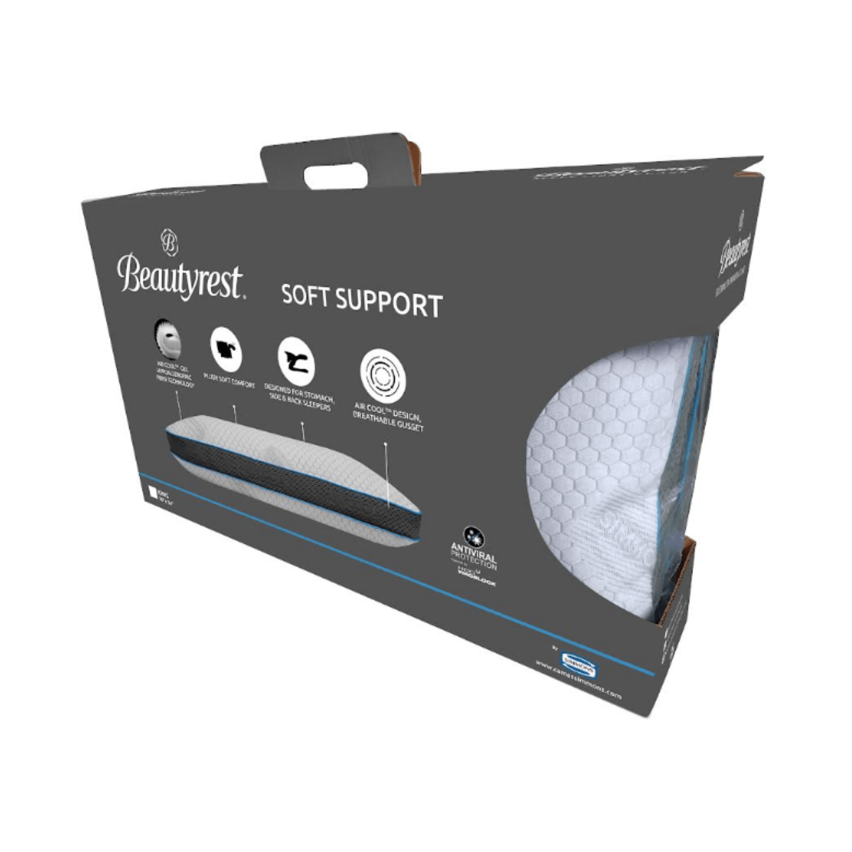 Simmons Beautyrest Hybrid Plush Pillow - Image 2