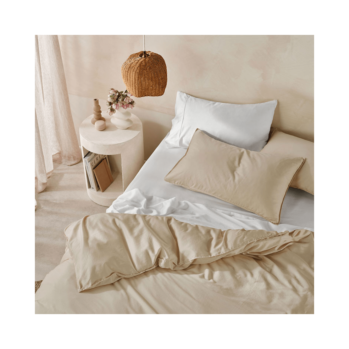 Linenhouse Surf Wash Duvet Cover - Image 8