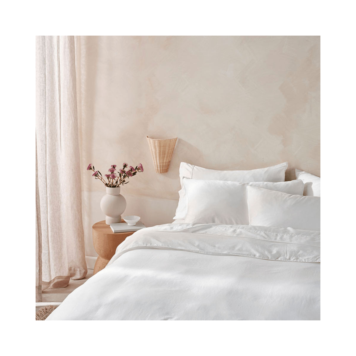 Linenhouse Surf Wash Duvet Cover - Image 2